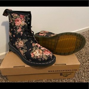 Dr. Martens Victorian Flowers floral boots.